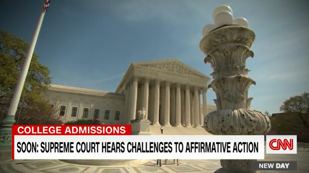 Image for CNN: Supreme Court considers Harvard and University of North Carolina’s use of affirmative action