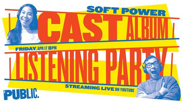 Image for April 17: Virtual listening party for "Soft Power" cast album release to benefit AALDEF