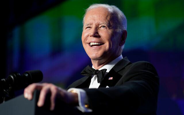 Image for Emil Guillermo: White House Correspondents Dinner is milestone for normalcy as Biden leads with First Amendment