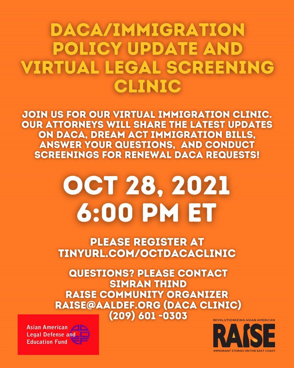 Image for October 28: Free virtual immigration clinic