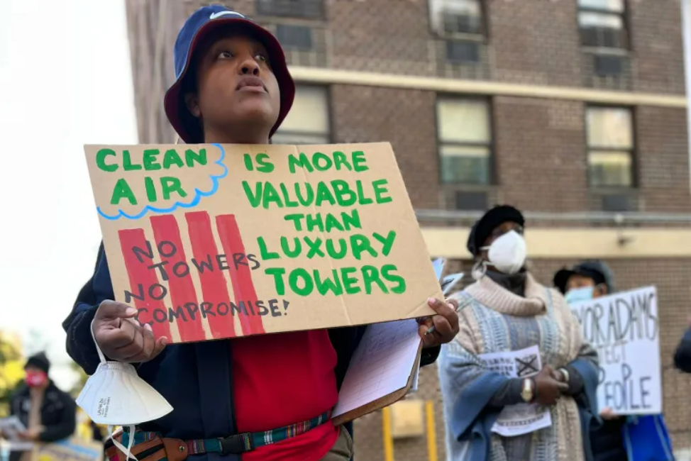 Image for The City: LES and Chinatown Residents Sue To Halt New Towers in Two Bridges, Citing New NY Constitutional Right to Clean Air
